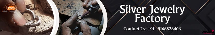 Silver Jewelry Factory in India